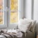 Modern energy-efficient windows in an Edmonton home prepared for winter weather.