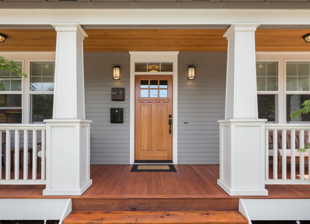 Stylish Weather Pro entry and exterior doors designed to improve energy efficiency, security, and comfort in Calgary's harsh Alberta winters.
