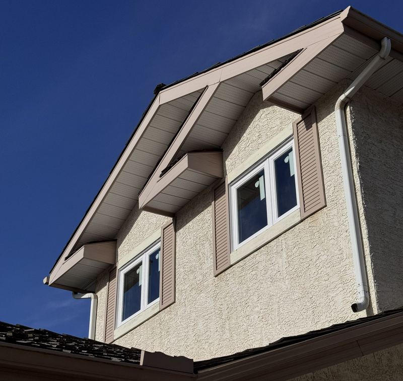High River Weather and Window Performance Windows on a High River home exposed to changing weather conditions