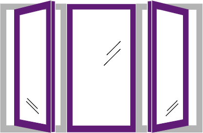 End vent slider windows diagram